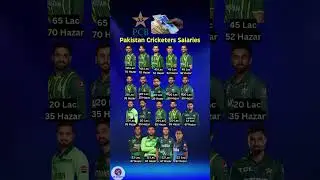 Pakistan Cricketers Salaries#shorts #youtubeshorts #pakistancricket #psl2025