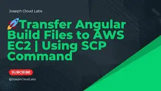 How to transfer Angular Build Files to AWS EC2 | Using SCP Command