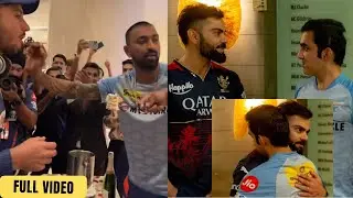 Virat Kohli joins Lucknow super giants win celebration || Rcb vs Lsg