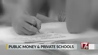 How are tax-funded private school tuition vouchers being tracked?