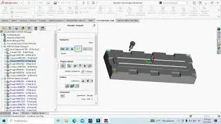 Solidworks CAM Core box and Drag box simulation tools