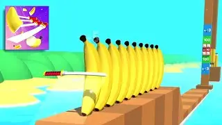 Flying Cut ​- Gameplay Walkthough Levels 1-5 (iOS Android)