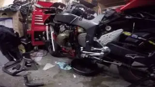 Blown Tire Hits Me! │ MotorcycleBoss Is A Beast &hearts; │ I Love Balls?