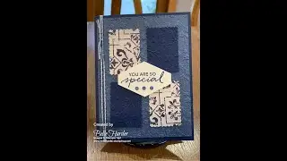In Good Taste DSP with Rectangular Postage Stamp Punch