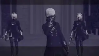 Nier Automata folge   23 Bosskampf  2B  Kopie