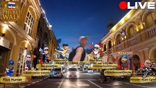 Thailand Live 🇹🇭 | Roaming Unexplored Phuket Town with @RoamwithSine
