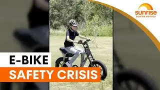 Stunt academy tackles e-bike safety crisis | Sunrise