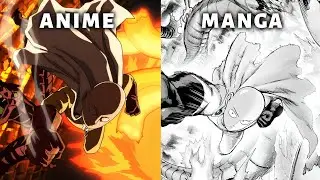 Anime VS Manga - One Punch Man Season 3 Episode 12