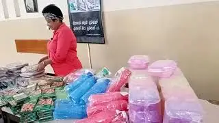 Book donation - village children - getting ready