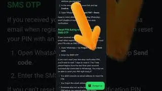 Whatsapp Two Step Verification Bhul Jaye to Kya Kare💥 #watsapp #mobile #news #mobiletricks #shorts
