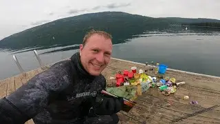 Wallet with cash found underwater after 5 years! Returned to owner!