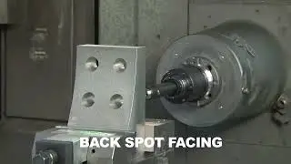 Push Activated Back Spot Facing Tool