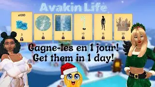 Avakin life Christmas Event No&euml;l 🎅| North Pole ☃️❄️| 👉 D&eacute;fi de la Couronne 👑🎁 ✅ 100% TUTO COMPLET 🤩