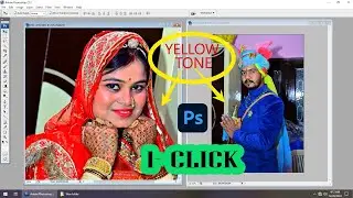 Immage का Color tone कैसे set कर सकते है l 1-Click मे Yellow और Red tone को kaise set कर सकते है l