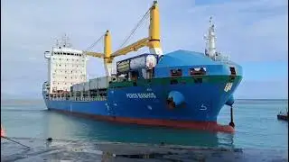 Arriv&eacute;e du Peros Banhos &agrave; Port Mathurin 29 septembre 2025- &Icirc;le Rodrigues #RODRIGUES #PORT MATHURIN