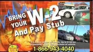 (TAPIA TV) Nevada Auto Sales - Tax Refund