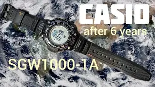 CASIO SGW-1000-1A | Обзор через 6 лет использования