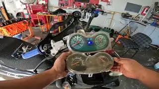 Le Cambie el tablero a mi ITALIKA DS 150 y así quedo. apertura de cajuela automática
