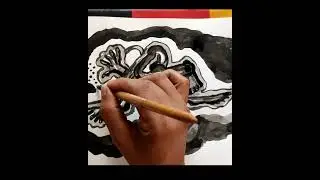Inked life with cloud #artist #art #drawing #sketching #sketchbook #sketch #shorts #shortsvideo