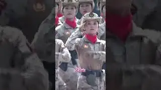 The Chinese female soldiers are absolutely awesome! The red scarves add a strikingly brilliant touch