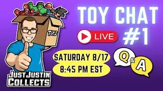 Grown-Ups Who Collect Toys! Toy Chat Live #1