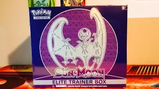 Pokemon Lunala Elite Trainer Box Opening
