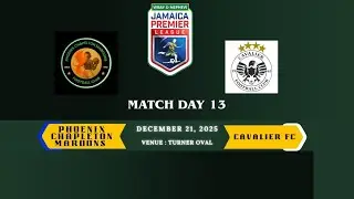 CAVALIERS FC vs CHAPLETON MAROON - 21/12/2025