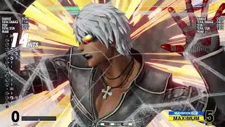 (4K) KOF XV 2nd beta combos and more
