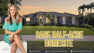 Rare Half-acre Homesite 🏡 | 616 Hernando Dr #forsale #swflliving #florida #naples #marcoisland