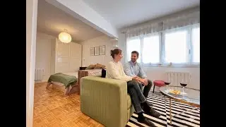 Estudio en alquiler en Madrid centro, calle San Bernardo, metro noviciado, alquiler piso en malasaña