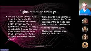 ExplORe Series &ndash; Guide to Funder Open Access Policies &ndash; 09 May 2023