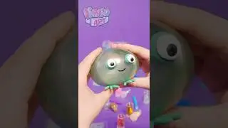 DIY Squishy Frog with Nano Art - Nano Tape Craft! #nanoart #nanotape