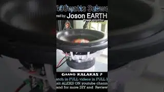 EARTH 1.5 Power Amplifier from JOSON, Unboxing Review Power test @aleksondiy