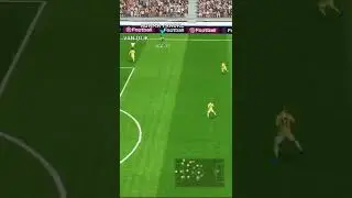 93 Rated Adama Traore Destroyed Van Dijk 😱 pes 2021 mobile #shorts