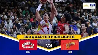 BRGY. GINEBRA vs. SAN MIGUEL | SEMIS GAME 3 | 3RD QUARTER HIGHLIGHTS | PBA SEASON 50 PHILIPPINE CUP
