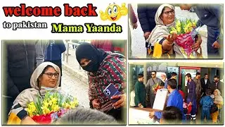 Welcome back to Pakistan | Mama Yanda | Billo food and fun ☺️