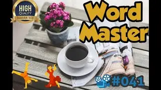 Word Master 😍 #041 swagger, vigil, adversity, cogitate, corpulent 🎧 Fast English