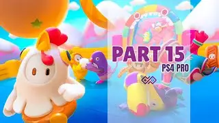 FALL GUYS - Playthrough No Commentary - Part 15 [PS4 PRO] PS PLUS Free Game