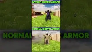 Mythic VS Normal Kinetic Armor!