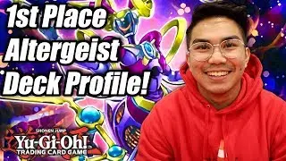 Yu-Gi-Oh! Pro-Play Tour: Invitational 1st Place Altergeist Deck Profile! ft. Pak Pamornsut!