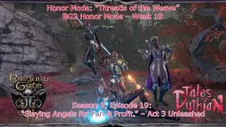 &ldquo;Threads of the Weave&rdquo; | BG3 Patch 8 Honor Mode Co-Op | Tales From The Pythian LIVE 4&ndash;7PM EST