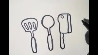 Cute Aesthetic Kitchen 🔪🧑&zwj;🍳Gadgets Art
