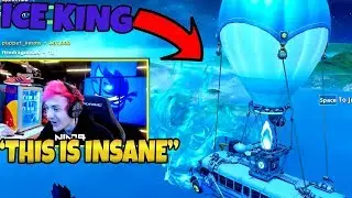 Ninja Reacts To THE ICE STORM *EVENT* IN Fortnite