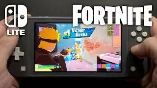 Fortnite on Nintendo Switch Lite #800