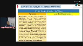 Diseño universal para el Aprendizaje (DUA), Apoyos y Ajustes Razonables