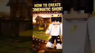 How To Create Cinematic Minecraft Shorts 🎬  ✨Create VIRAL Minecraft Cinematic Shorts #minecraft