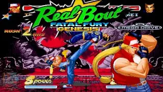 REAL BOUT GENESIS DO MEG&Atilde;O INCRIVEL JOGANDO TERRY BOGARD DO RB2