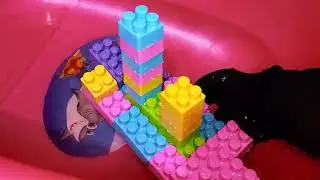 satisfying DIY Ship building block/Block game /Lego block #Block game 