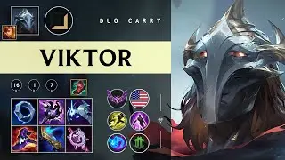 Viktor Carry vs Mel - NA Master Patch 26.01