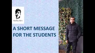 BEST INSPIRATIONAL VIDEO - A MESSAGE TO STUDENTS.